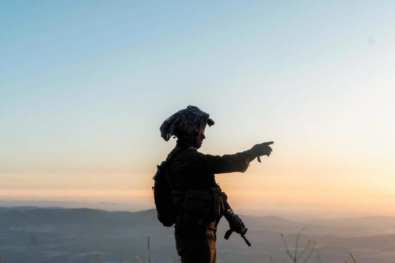 צה"ל פוקח עין. צילום דובר צה"ל