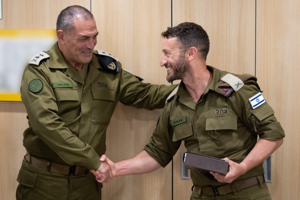 הרמטכ"ל: "אני הכתובת". צילום דובר צה"ל