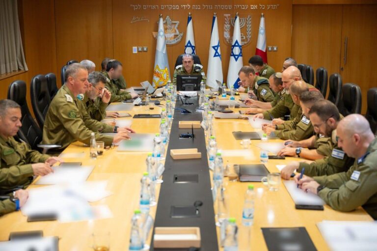לבנות את צה"ל מחדש. מטכ"ל. צילום דובר צה"ל